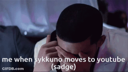Man Covering Face With Sadge GIF