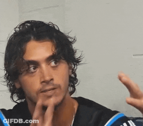 Man Covering Face With SR Jacket GIF