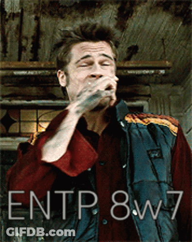 Man Covering Mouth ENTP 8W 7 GIF
