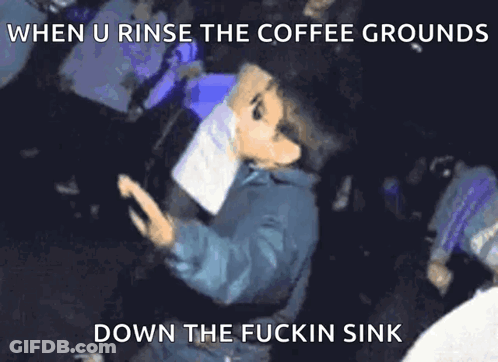 Man Covering Mouth Saying Did I Wash My Hands GIF