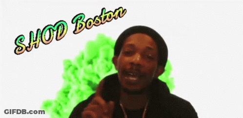 Man Covering Mouth Shod Boston GIF
