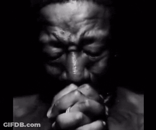 Man Covering Mouth With Hands GIF