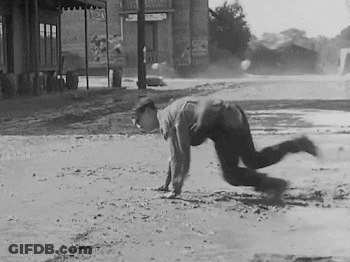 Man Crawling In Mud GIF
