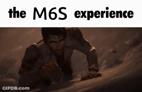 Man Crawling Up Hill The M6s Experience GIF