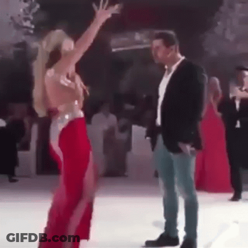 Man Crazy Dancing At A Party GIF