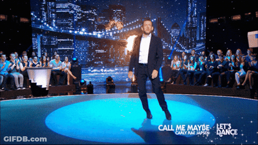 Man Crazy Dancing On Stage GIF
