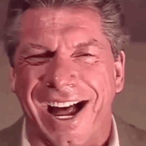 Man Creepy Laughing Vince Mc Mahon GIF