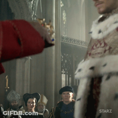 Man Crowned As King GIF