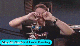 Man Crying At Mike Mullis Next Level Gaming Microphone GIF