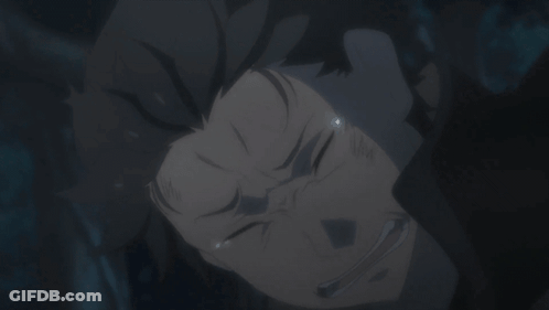 Man Crying Close Up GIF