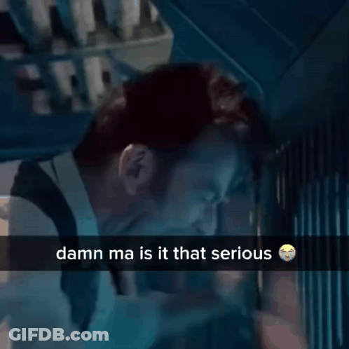 Man Crying Damn Ma Is It That Serious GIF