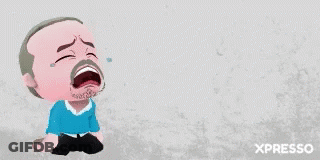Man Crying I Hate Mondays GIF
