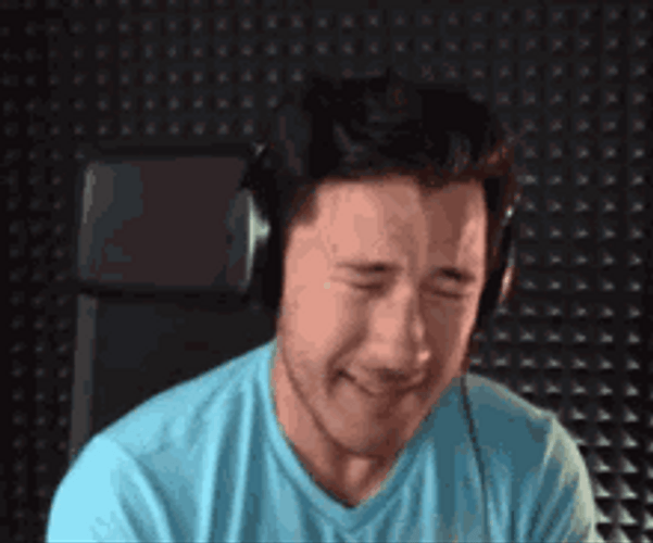 Man Crying Laughing With Tears Of Joy GIF