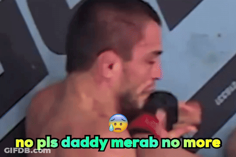 Man Crying No Pls Daddy Merab No More GIF