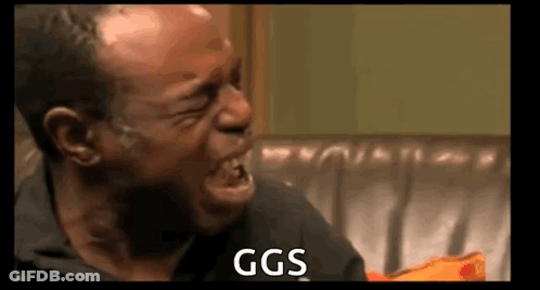 Man Crying While Sitting On A Couch And Screaming GIF