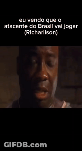 Man Crying With Brazil Attacker Richardson GIF