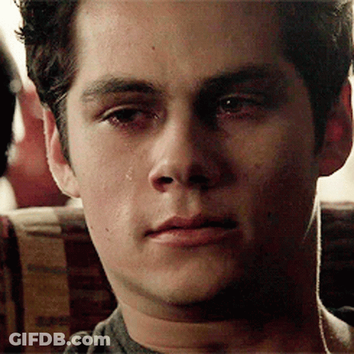 Man Crying With Tears GIF