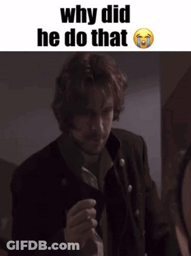 Man Crying With Why Did He Do That GIF