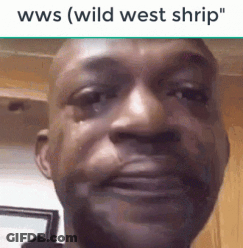 Man Crying WWS Wild West Shrip GIF