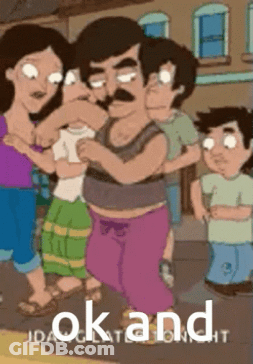 Man Dancing American Dad Okay And GIF