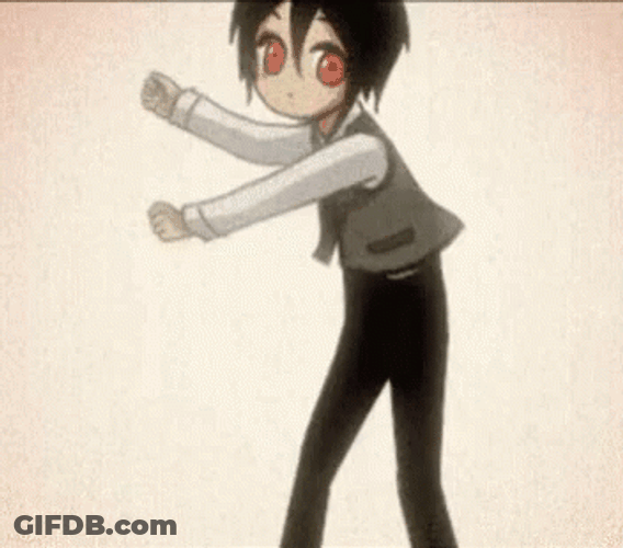 Man Dancing Anime Black Butler GIF