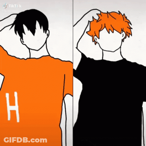 Man Dancing Anime Haikyu Boys GIF