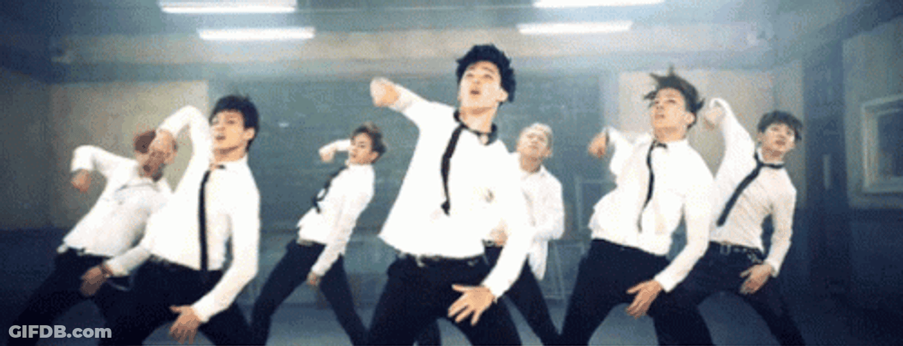 Man Dancing Boy In Luv BTS GIF