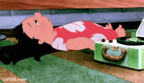 Man Dancing By Speaker With Bottles GIF
