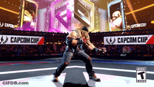 Man Dancing For Capcom Cup GIF