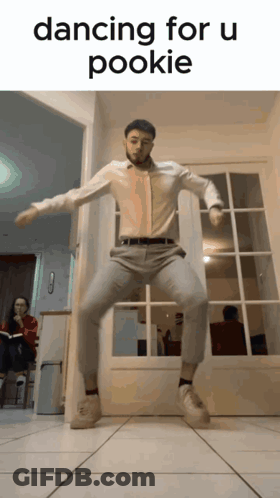Man Dancing For U Pookie GIF