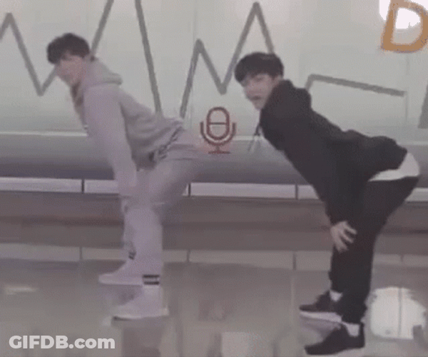 Man Dancing Funny Kpop Dance Move GIF