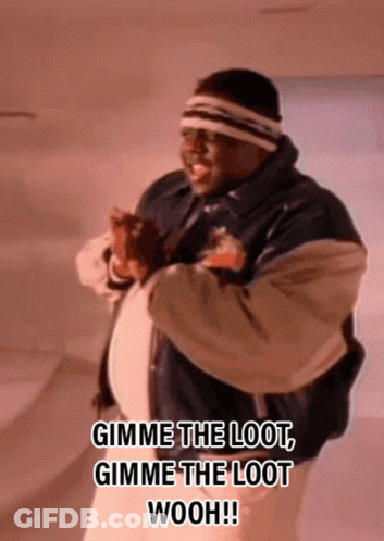 Man Dancing Gimme The Loot Gimme The Loot Wooh GIF