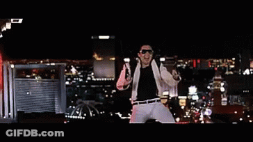 Man Dancing In City Saying Eu Amo Coca Cola GIF