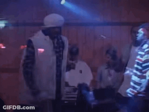 Man Dancing In Front Of Crowd GIF