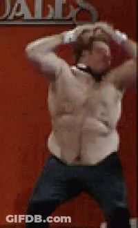 Man Dancing In Front Of Jalisco Sign GIF