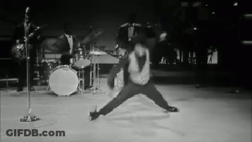 Man Dancing In Front Of Microphone GIF