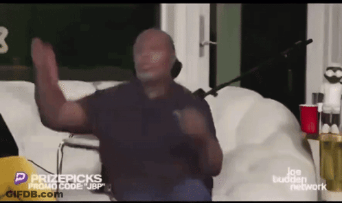 Man Dancing In Front Of PrizePicks Promo Code Sign GIF