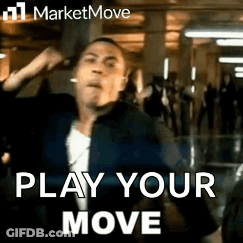 Man Dancing In Hallway Saying Play Your Move GIF