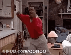 Man Dancing In Red Sweater GIF