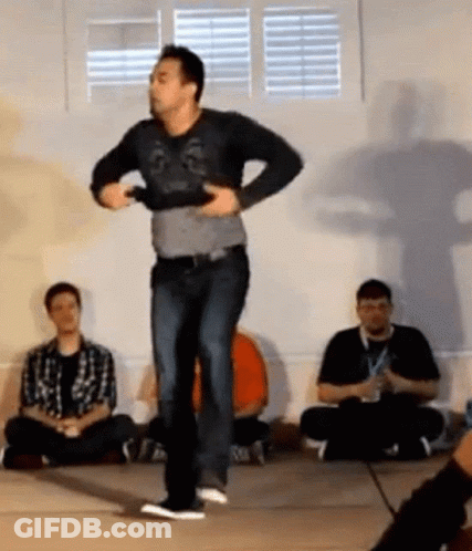Man Dancing In Room GIF