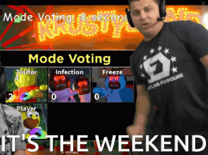 Man Dancing Its The Weekend GIF