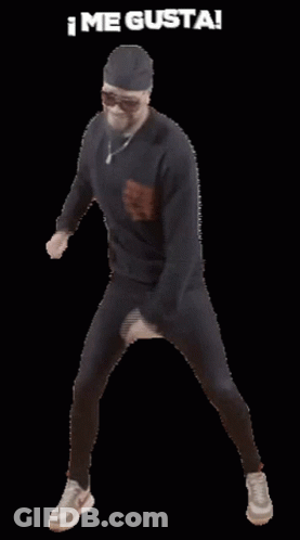 Man Dancing Me Gusta GIF