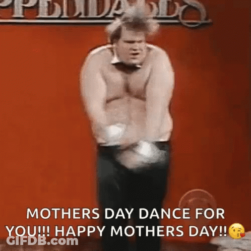 Man Dancing Mothers Day GIF