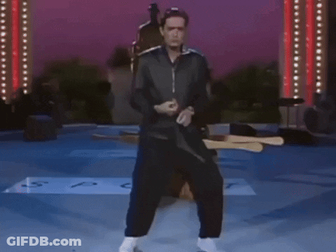 Man Dancing On Stage Who Up Rockin Their Amadeus GIF