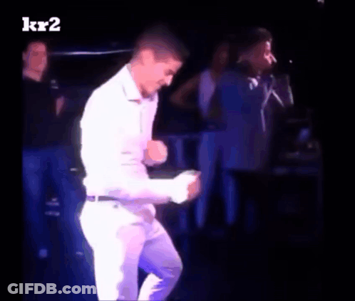 Man Dancing On Stage With Kr2 GIF