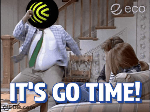 Man Dancing Saying It's Go Time GIF