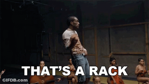 Man Dancing That's A Rack GIF
