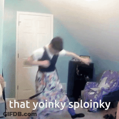 Man Dancing That Yoinky Sploinky GIF