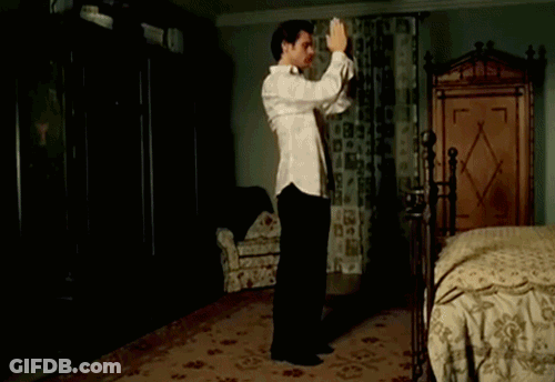 Man Dancing With Dog GIF