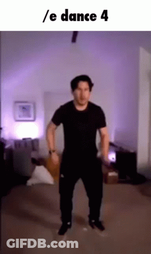 Man Dancing With E Dance 4 GIF